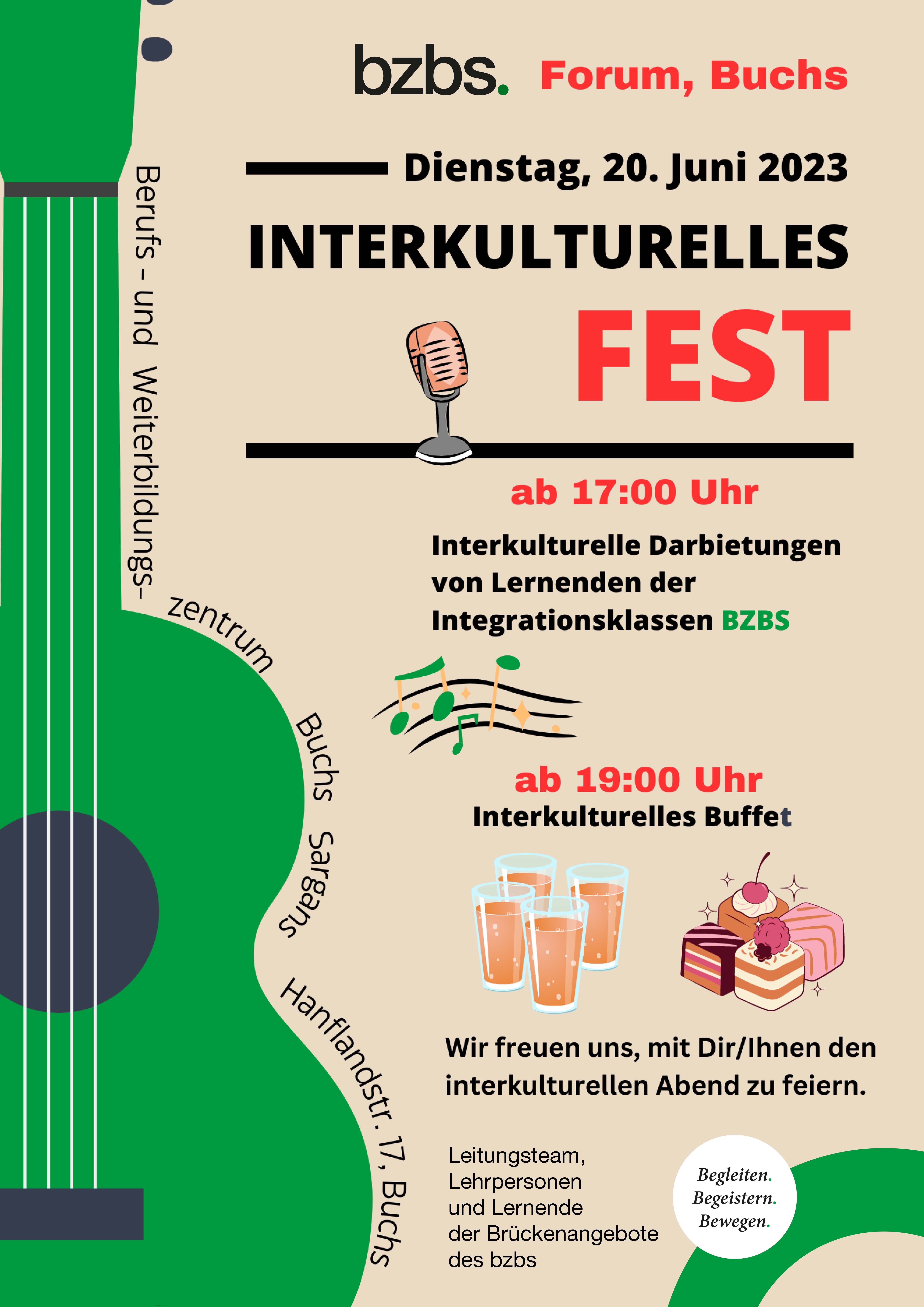 Flyer Einladung Interkulturelles Fest